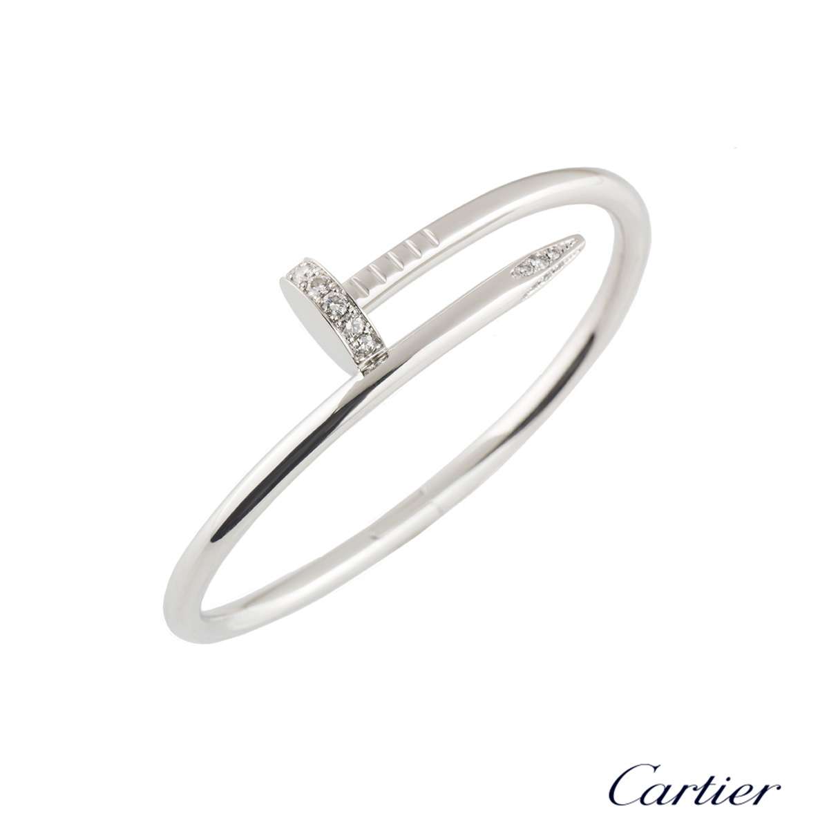 cartier clou diamonds